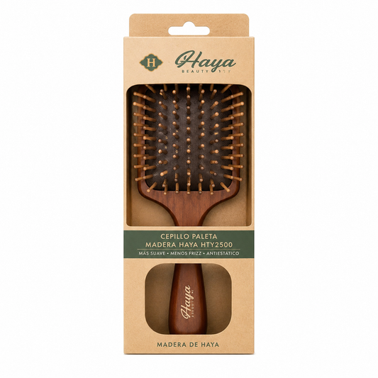 Cepillo Paleta de Madera de Haya HTY2500 Profesional