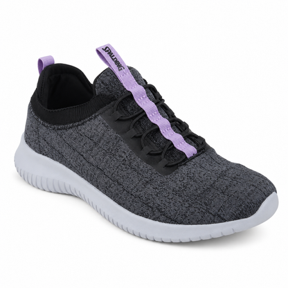 Zapatilla Urbana Spalding Gris/Lila Mujer