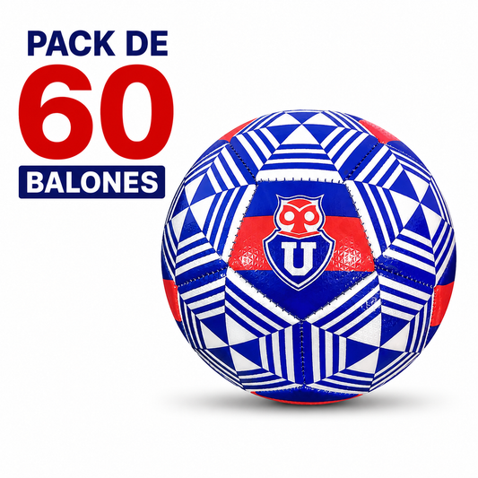 Pack de 60 Balones Universidad De Chile N°5