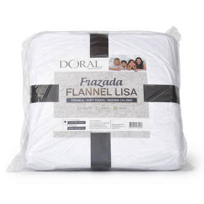 PACK DE 4 Frazadas Térmica Doral 1.5 Plazas COLORES SURTIDOS