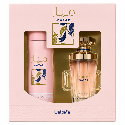 Set de Regalo Lattafa Mayar Eau de Parfum 100 ml + Body Spray 200 ml