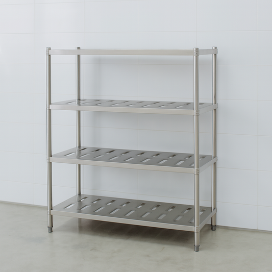 Estante de Acero Inoxidable 150x150x50 cm
