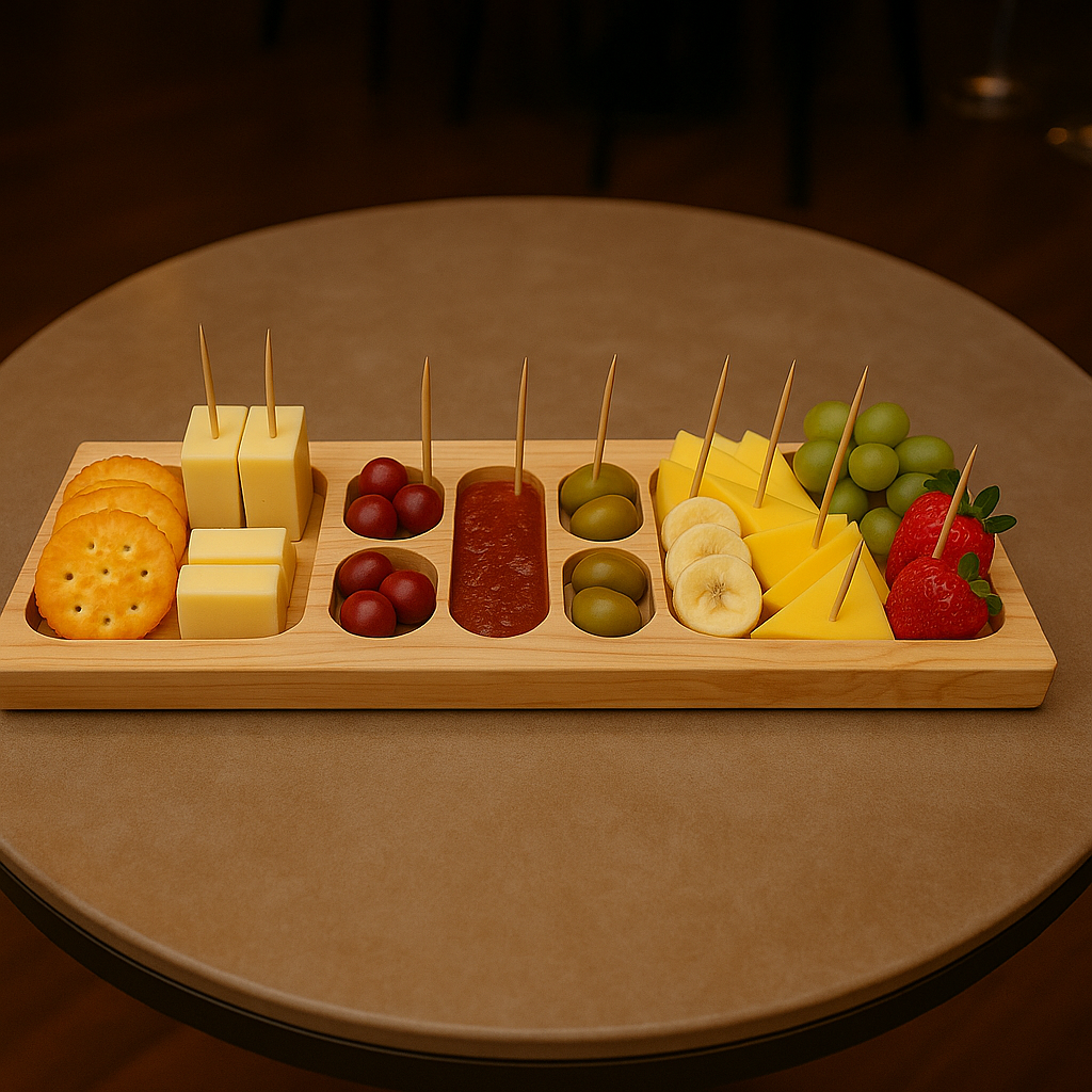Pack de 10 Tablas de Picoteo Pino 80x23x4 cm