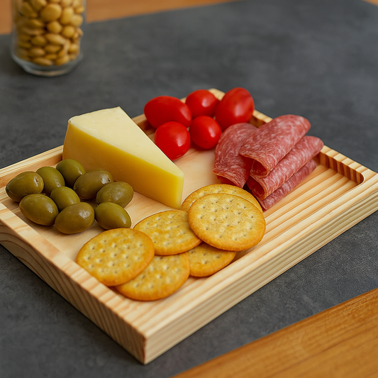 Tabla O Plato Rectangular Modelo5, 30x22