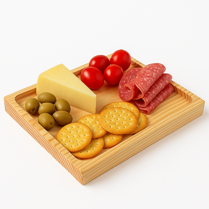 Tabla O Plato Rectangular Modelo5, 30x22