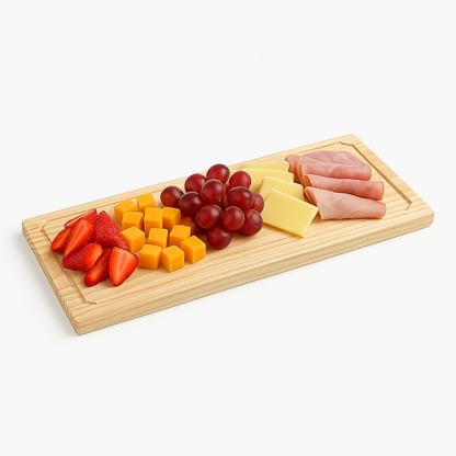 Tabla de Picoteo Pino mod 4 70x23x2 cm