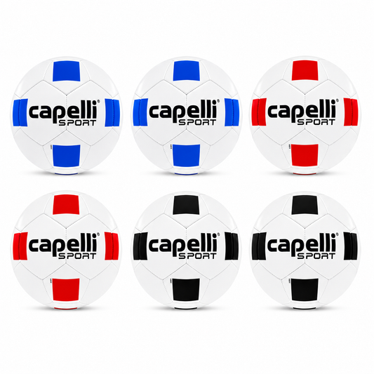 Pack de 6 Balones de Fútbol Capelli Sport N° 5