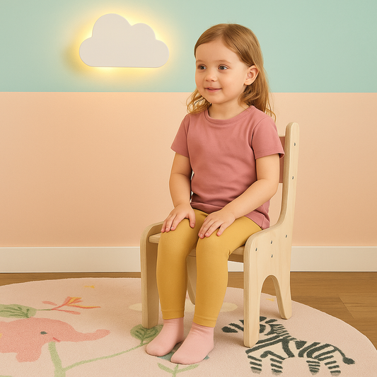 Silla de Madera para Niños – Ideal para Jardín
