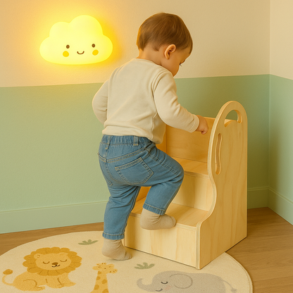 Pack 20 Montessori: Escalera Didáctica + Circuito 3 en 1 para Niños