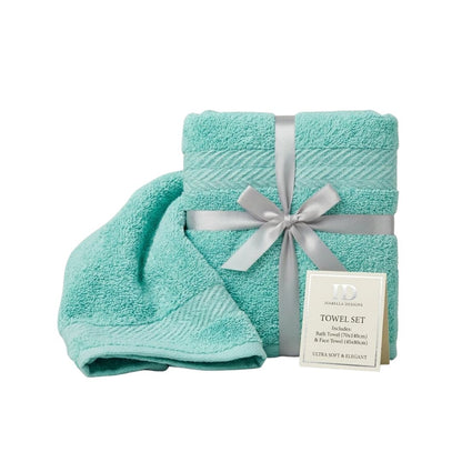 Set Premium De 2 Toallas De Baño  - Isabella Designs
