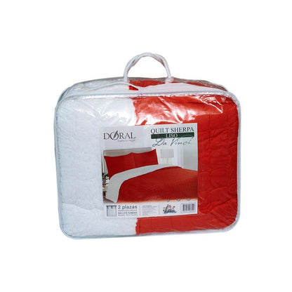 Plumón Sherpa Doral Da Vinci UNICOLOR - 2 Plazas (210 x 230 cm)