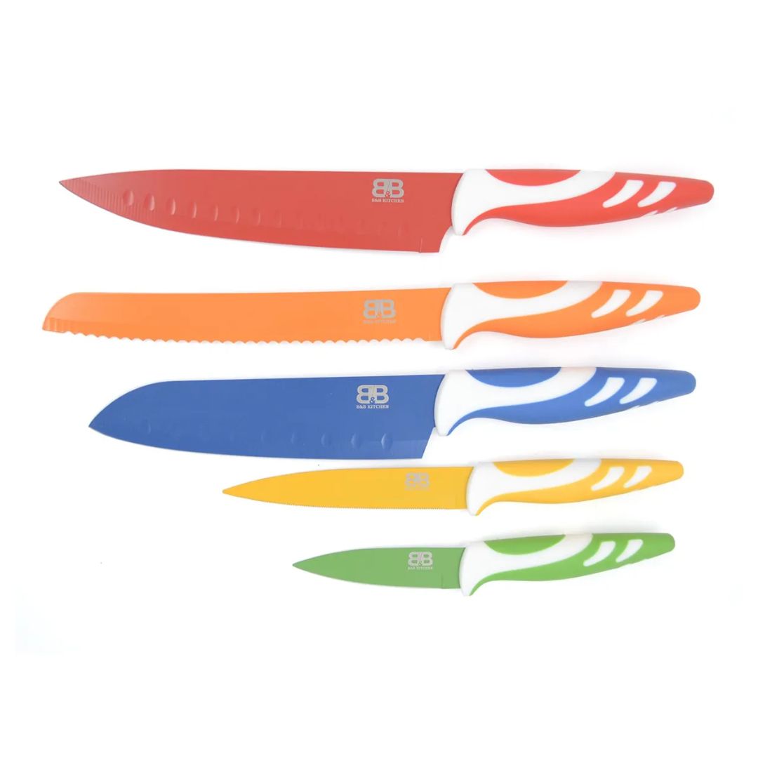 SET DE CUCHILLOS 5 pz (Código: BB 5080)