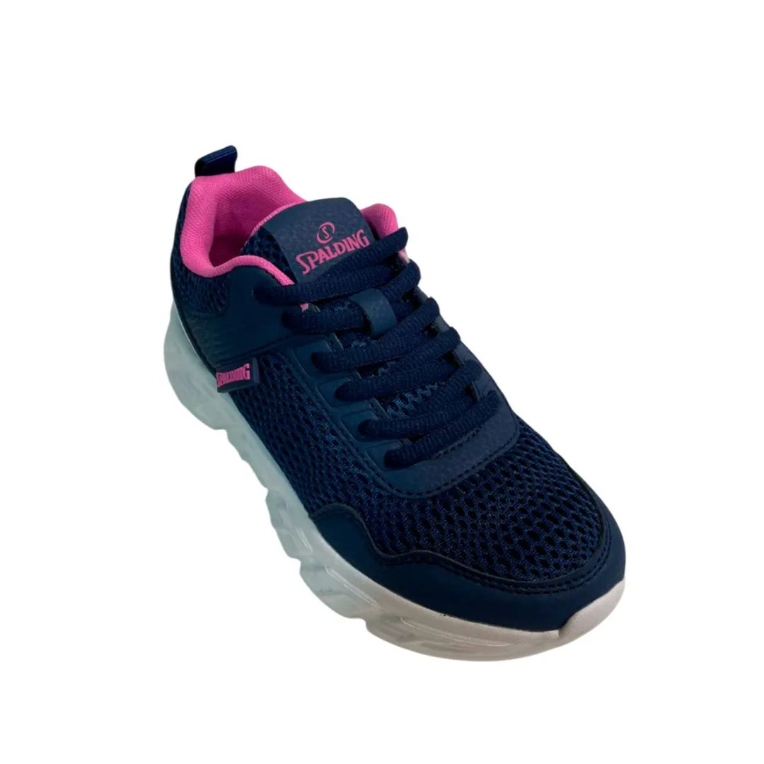 Zapatilla  Spalding Azul Fucsia