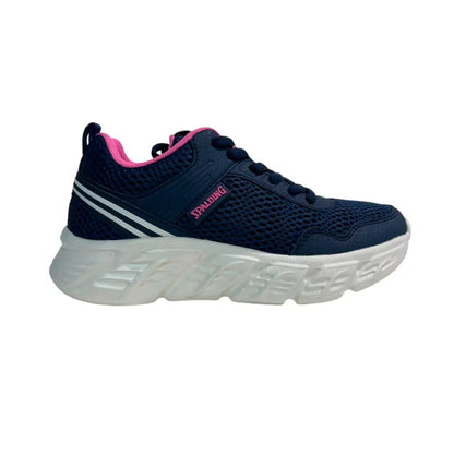 Zapatilla  Spalding Azul Fucsia