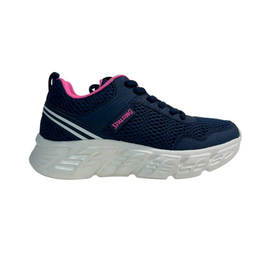 Zapatilla  Spalding Azul Fucsia