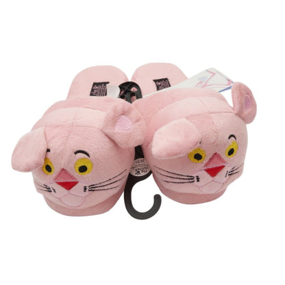 PANTUFLAS PELUCHE PANTERA ROSA HORMA PEQUEÑA.