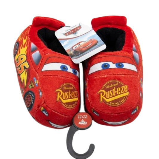 Pantuflas rayo mcqueen HORMA PEQUEÑA