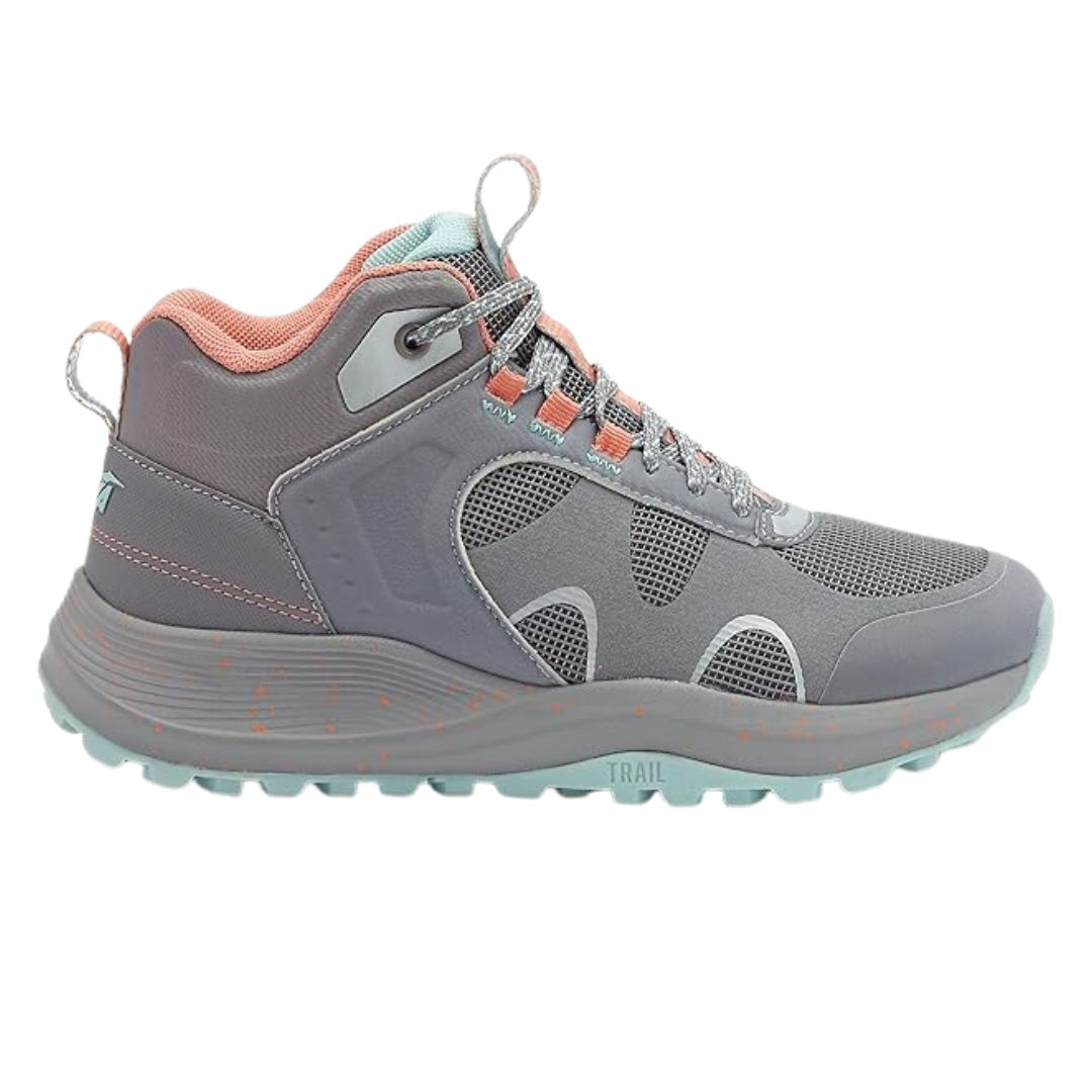 Zapatilla Outdoor AVIA Trail Gris/Rosado Pastel