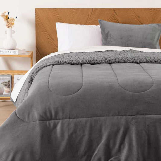 Plumón Coral Sherpa 1.5 Plazas Marengo Mashini