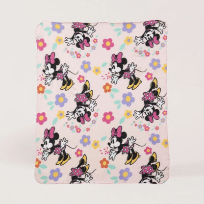 Manta Polar 115x130 cm Disney Minnie Flores