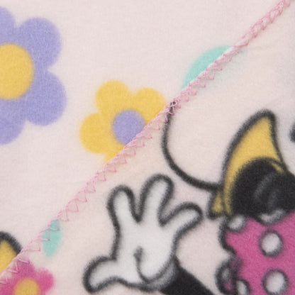 Manta Polar 115x130 cm Disney Minnie Flores