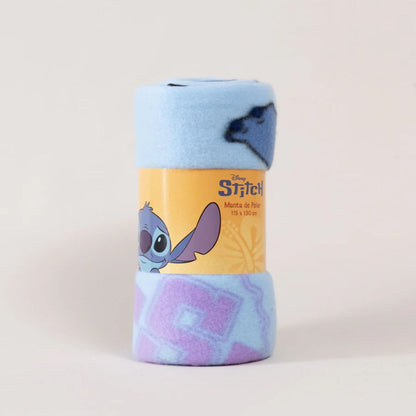 Manta Polar 115x130 cm Disney Stitch Run Mashini