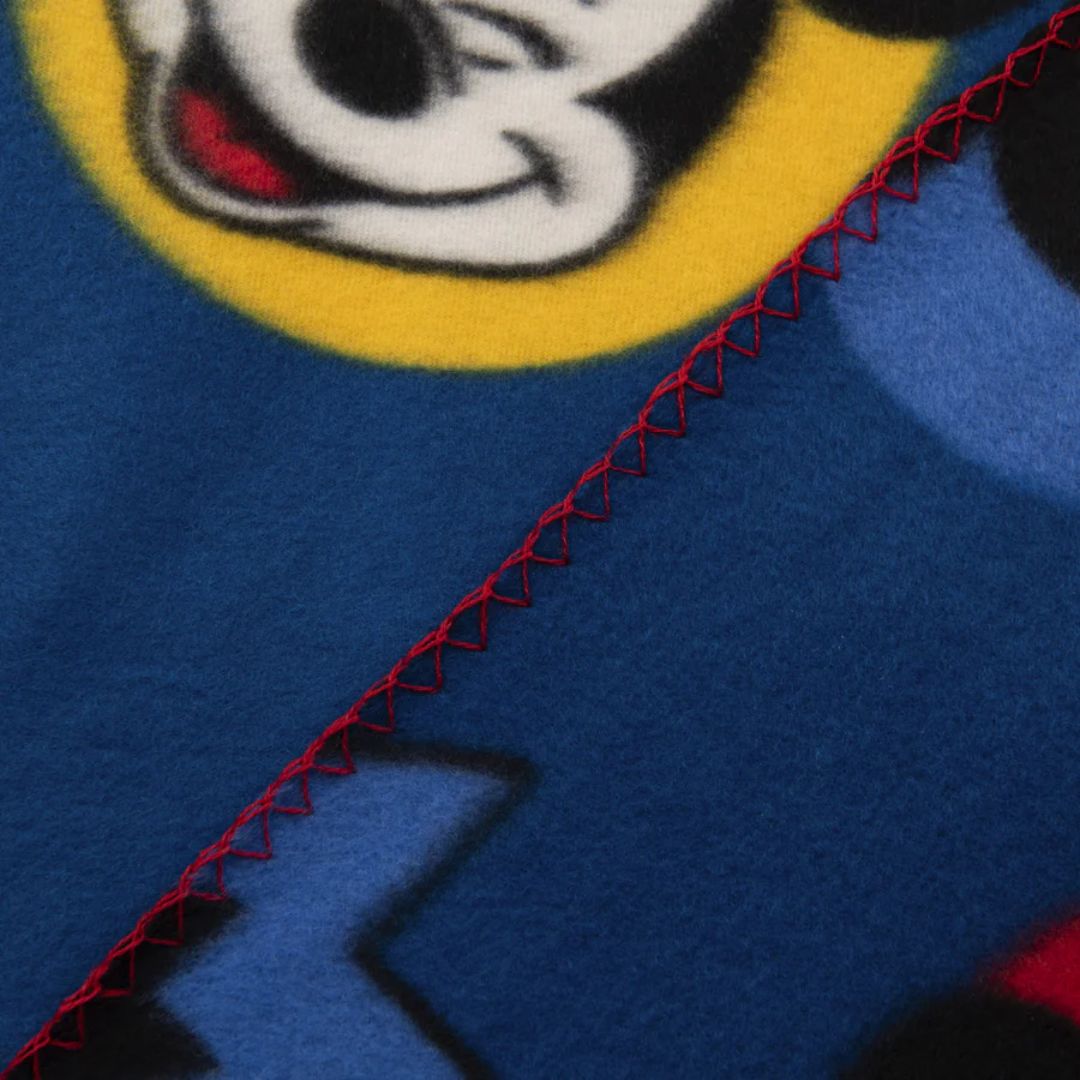 Manta Polar 115x130 cm Disney Mickey Circulos