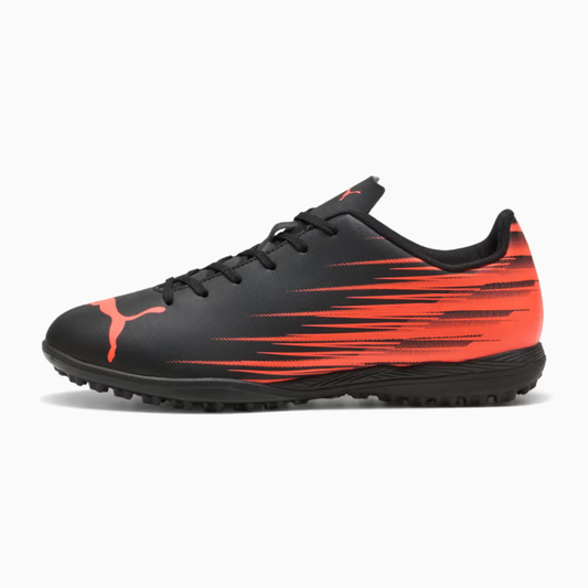 ZAPATILLAS BABY FUTBOL DE HOMBRE COLOR NEGRO NARANJA