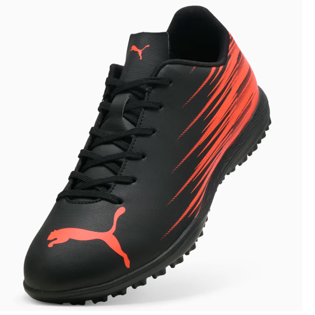 ZAPATILLAS BABY FUTBOL DE HOMBRE COLOR NEGRO NARANJA