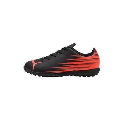 ZAPATILLAS BABY FUTBOL DE NIÑO  COLOR NEGRO NARANJA