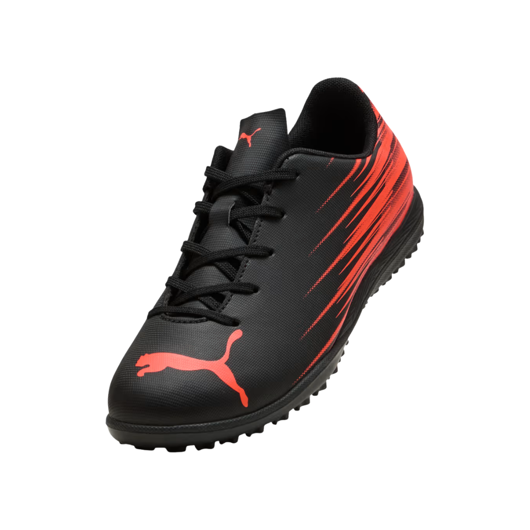 ZAPATILLAS BABY FUTBOL DE NIÑO  COLOR NEGRO NARANJA