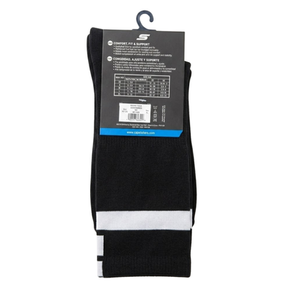Pack de 6 Medias de Fútbol Capelli Sport Negras Talla XL