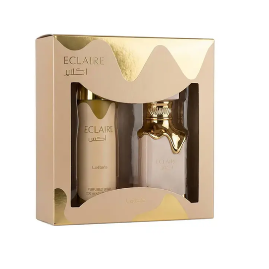 Set Lattafa Eclaire – Eau de Parfum 100ml + Body Spray 200ml