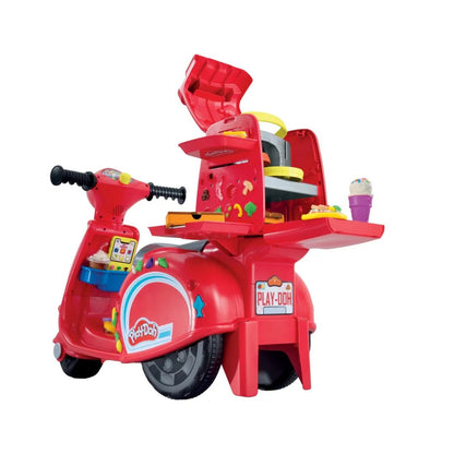 Moto Play-doh Juguete de Montar Scooter Repartidora De Pizzas