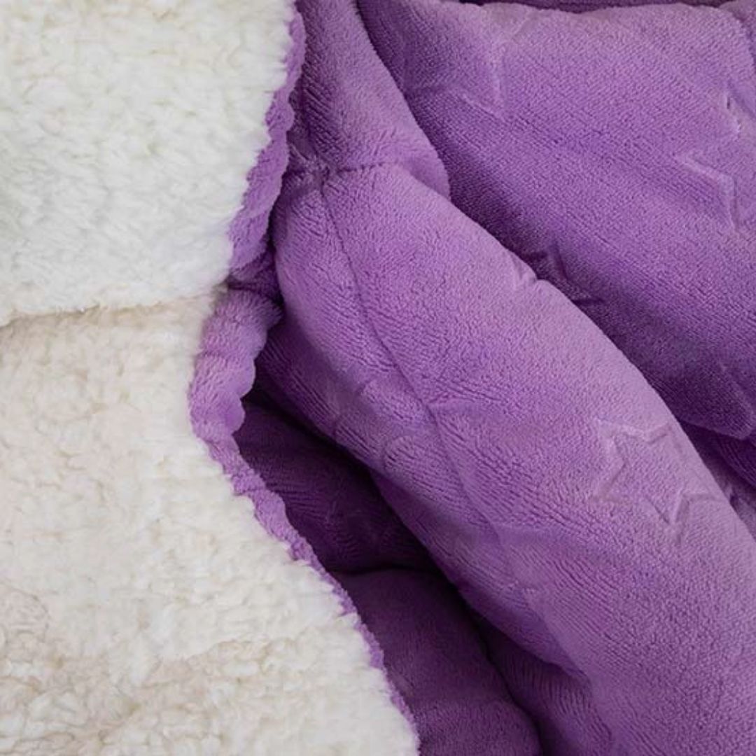 CUBRECAMA DORAL SHERPA EMBOSSED KIDS 1.5 PLAZAS