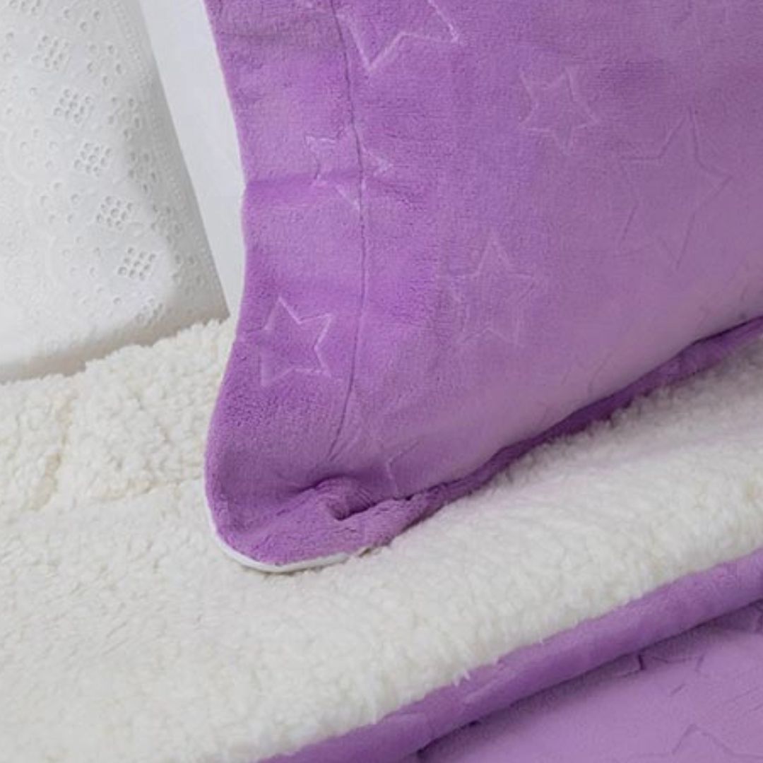 CUBRECAMA DORAL SHERPA EMBOSSED KIDS 1.5 PLAZAS