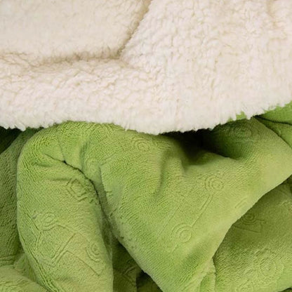 CUBRECAMA DORAL SHERPA EMBOSSED KIDS 1.5 PLAZAS