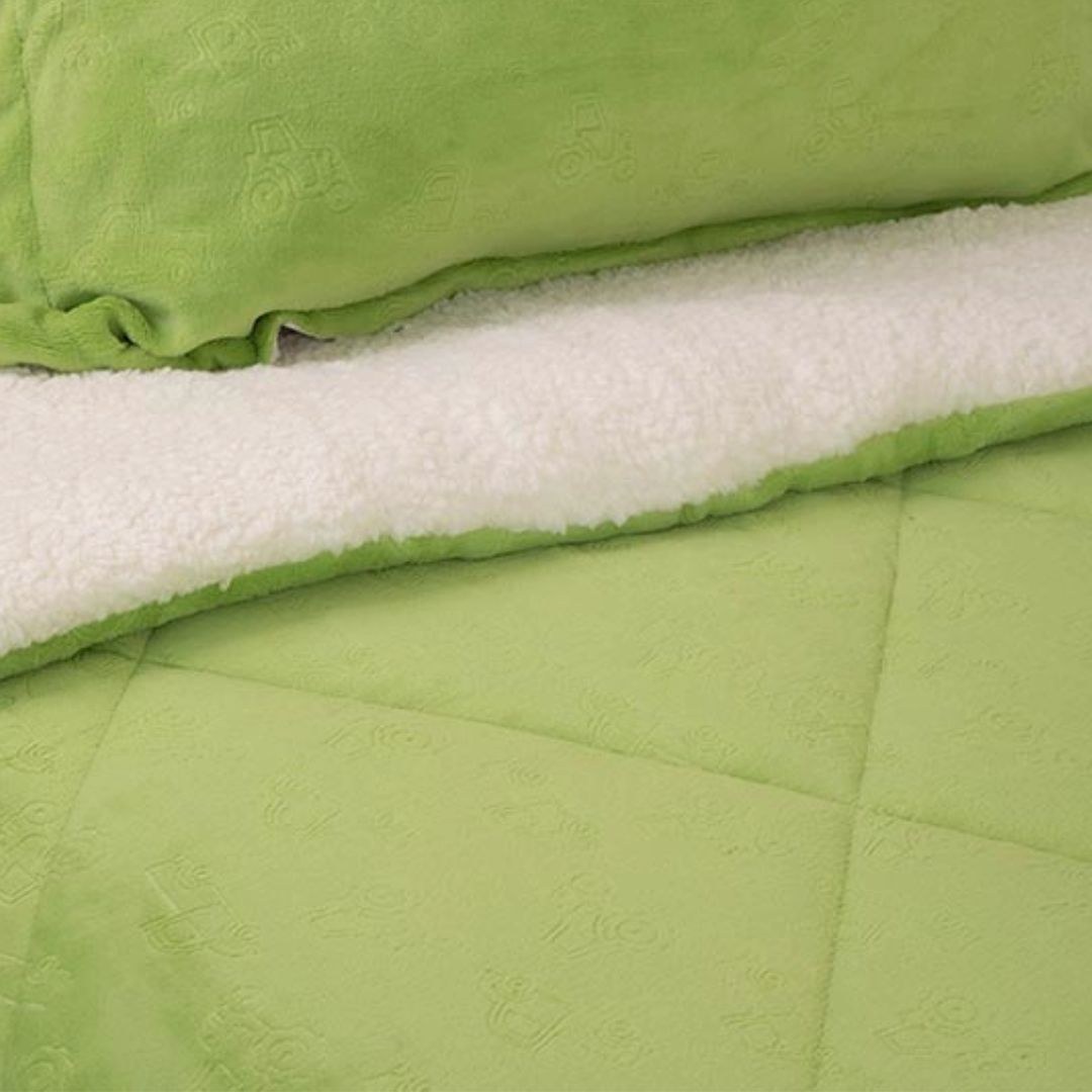 CUBRECAMA DORAL SHERPA EMBOSSED KIDS 1.5 PLAZAS