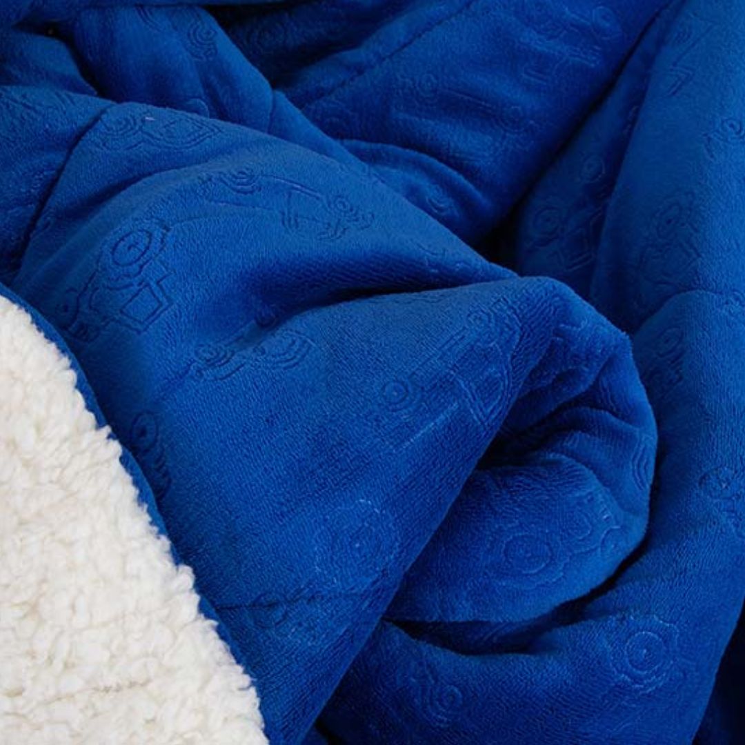 CUBRECAMA DORAL SHERPA EMBOSSED KIDS 1.5 PLAZAS