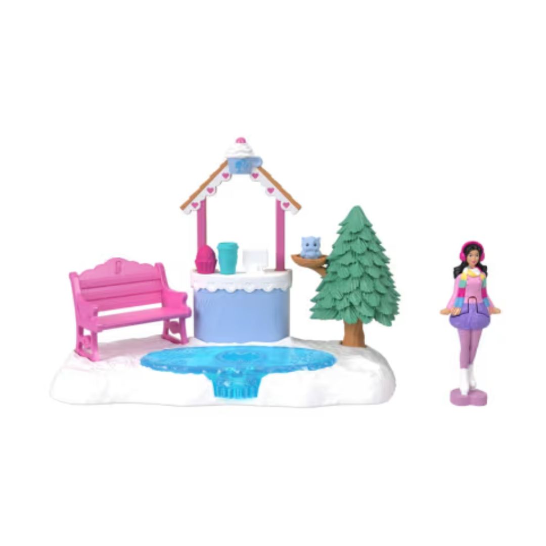 BARBIE MINI BARBIELAND – SET DE JUEGOS (PACK DE 8 UNIDADES)