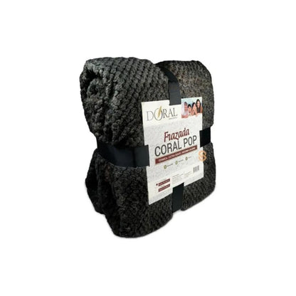 PACK DE 4 Frazadas Térmica Doral 2.5 Plazas COLORES SURTIDOS