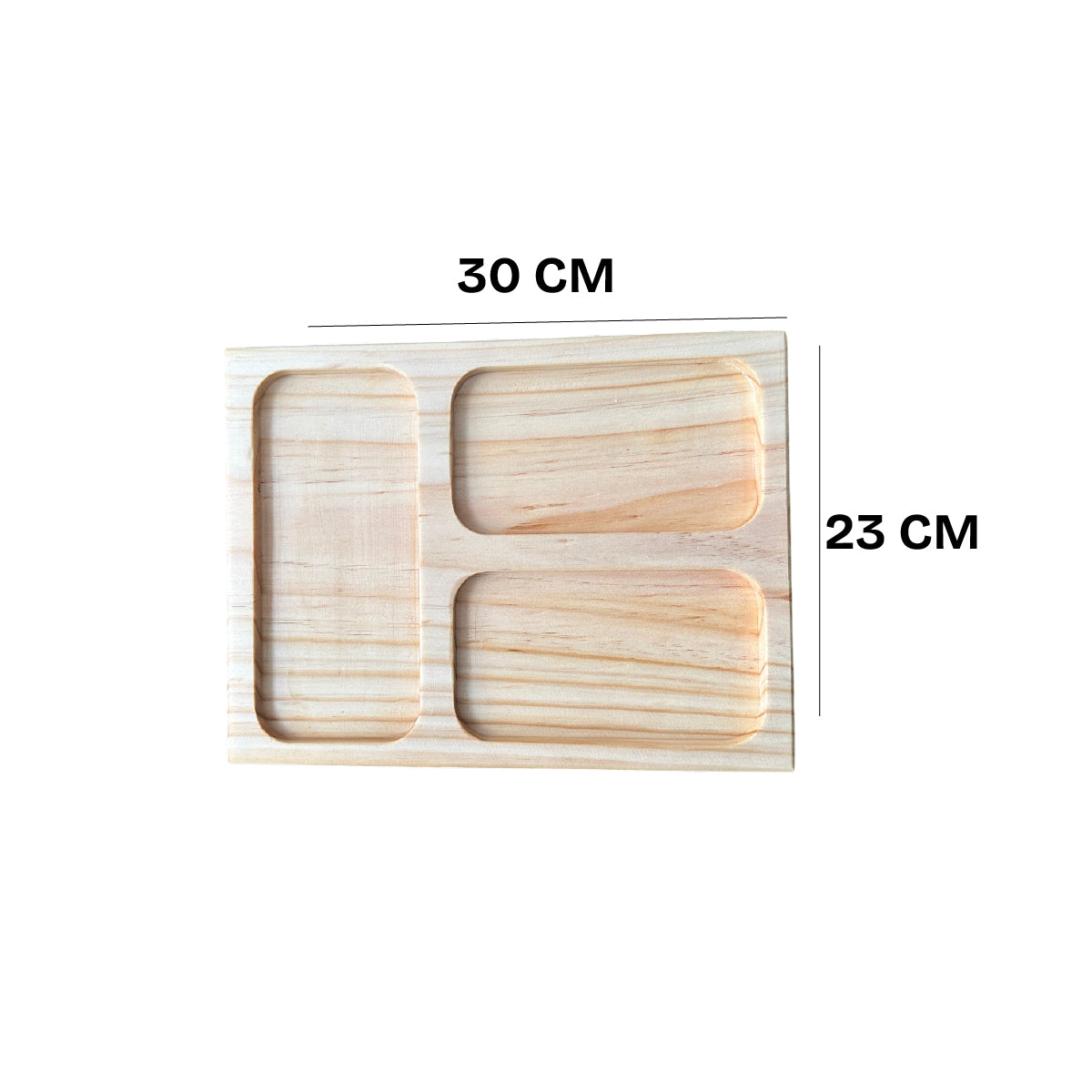 Pack de 10 Tablas de Picoteo Pino 30X23 MOD2