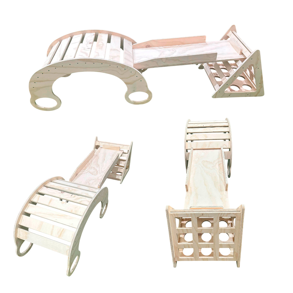 Mega Pack Montessori 3: Torre + Escritorio + Circuito + Organizadores