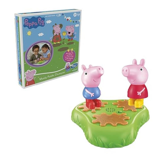 Hasbro Gaming Peppa Pig Muddy Puddle Champion Tablero de Juego