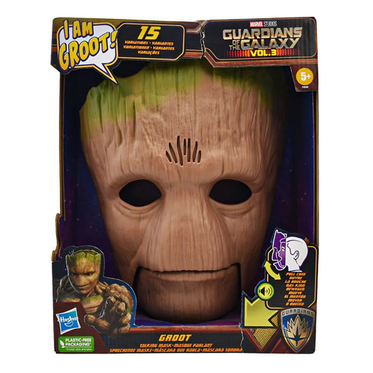 Marvel Guardians Of The Galaxy Groot Mascara Habla Hasbro Cf