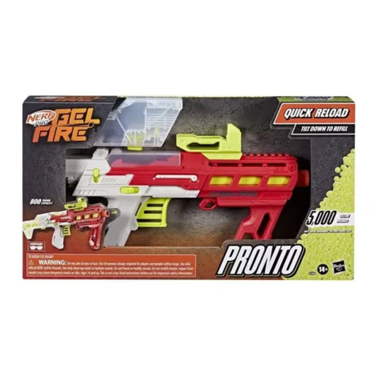 Lanzador Nerf Pro Gelfire Pronto Con 5000 Recargas