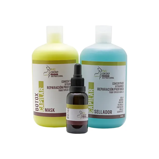 Kit Botox Capilar Fullcacao Reparación 500ml