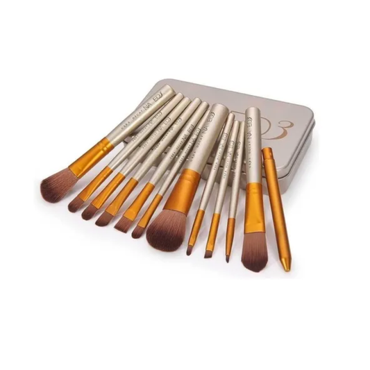 Set De 12 Brochas Maquillaje