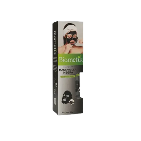 Mascarilla Facial Negra Biometik Para Cuidado Profundo