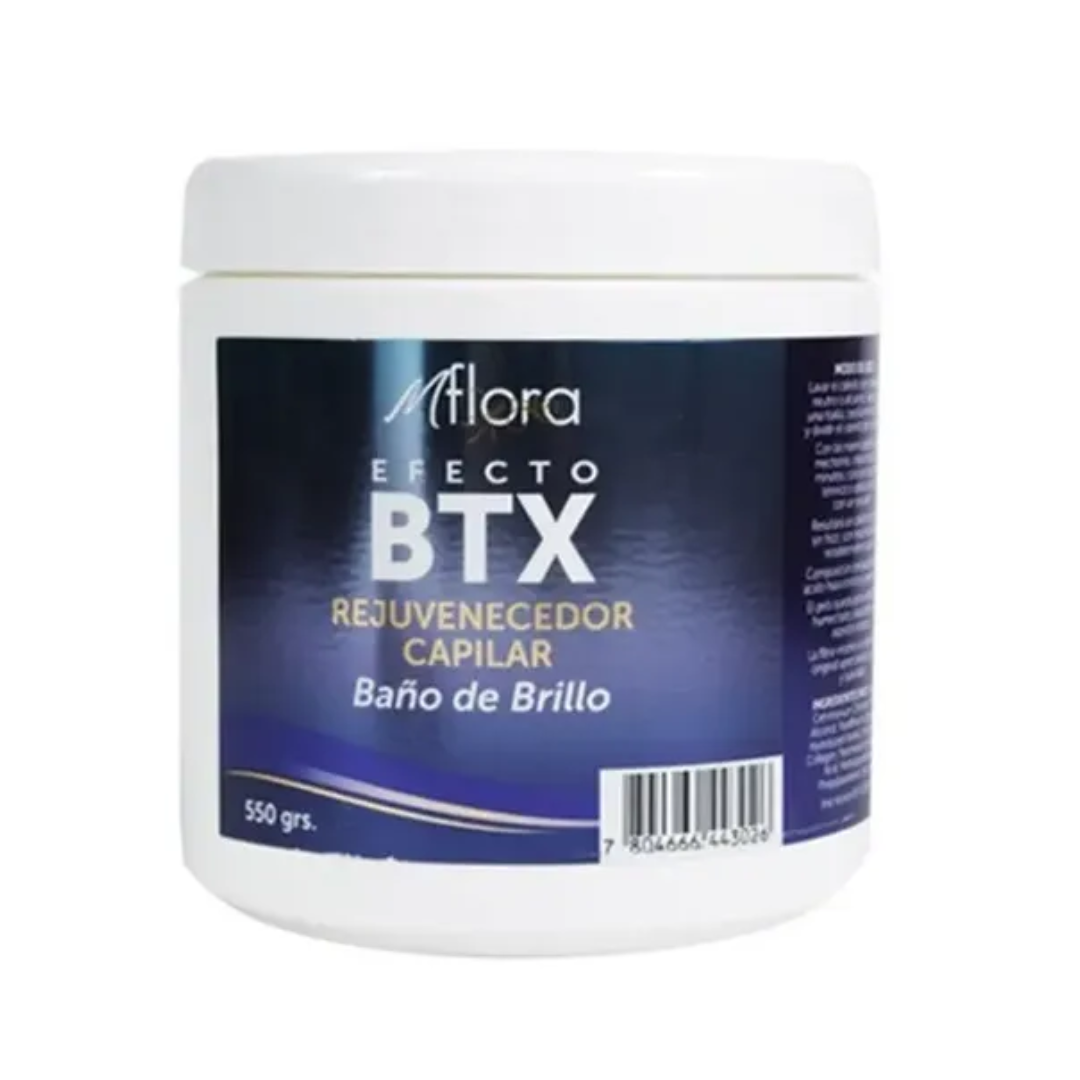 Btx Capilar En Crema Baño De Brillo 550grs